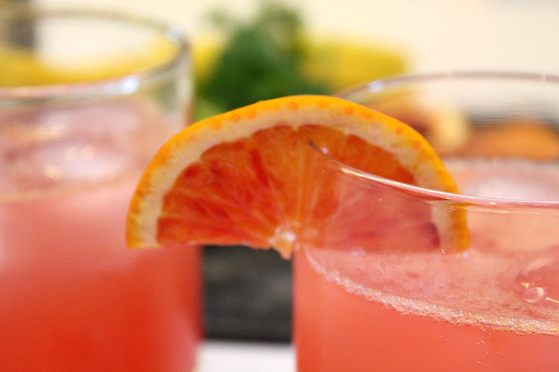 Blood Orange Mojitos